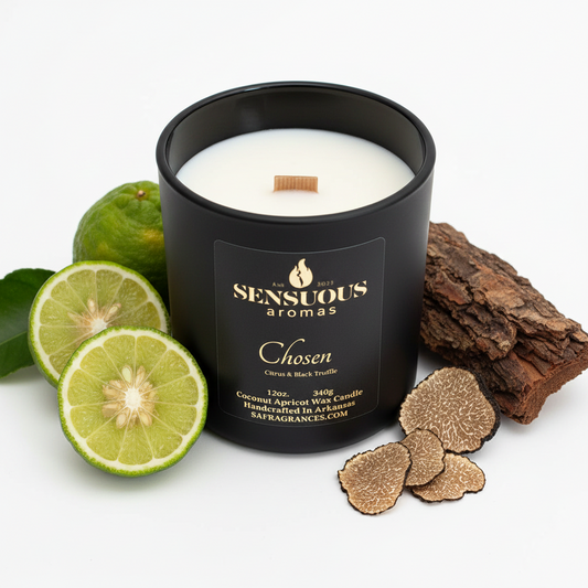 CHOSEN COCONUT APRICOT WAX CANDLE