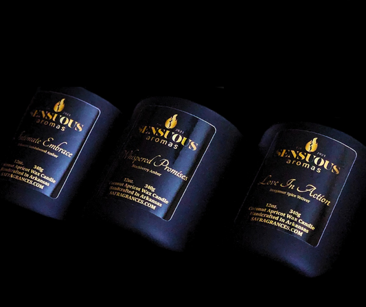 WHISPERED PROMISES COCONUT APRICOT WAX CANDLE