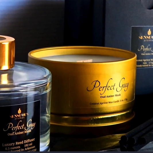 Luxury Father’s Day gift ideas for husbands and dads who love masculine candles and romantic home scents