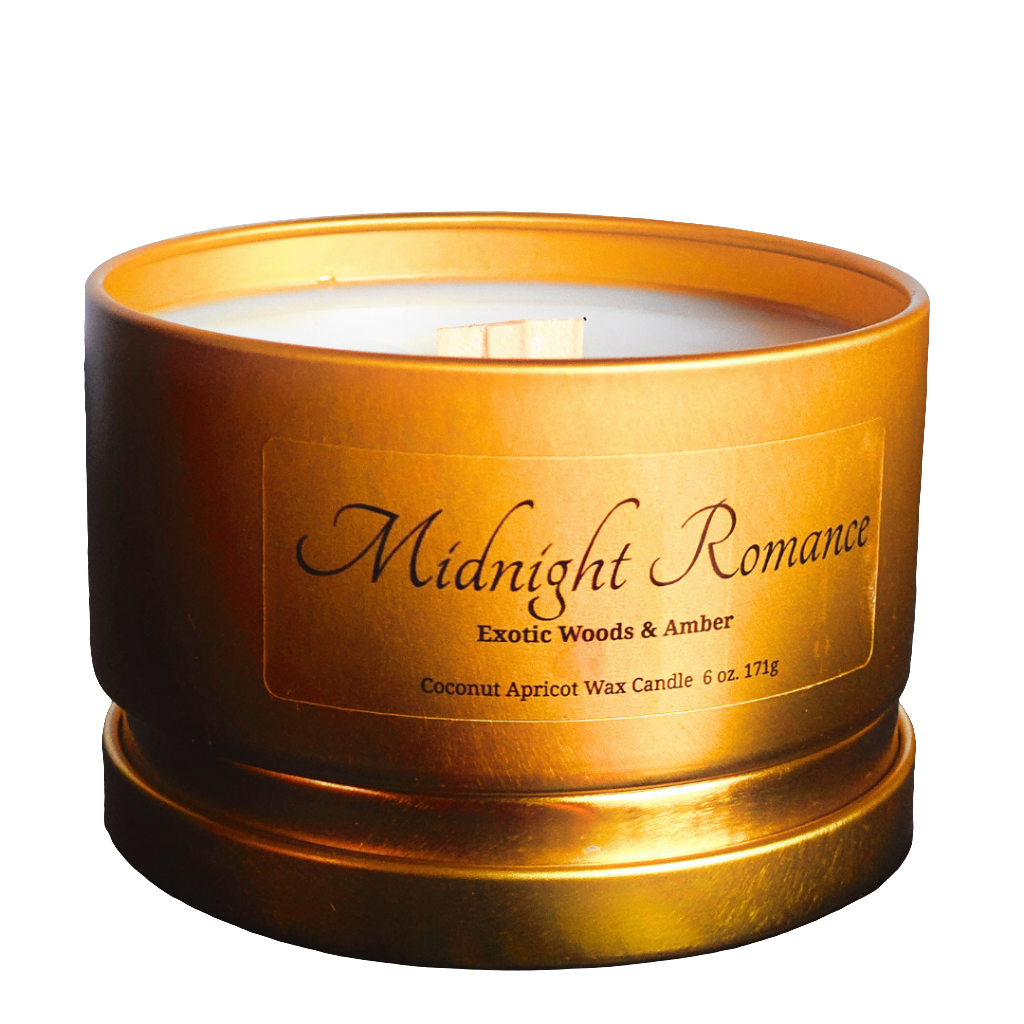 Handcrafted luxury coconut apricot wax candles free of toxins. Made with natural waxes and plant-based fragrance oils infused with pure essential oils. Designed to create romantic memorable moments with fragrances that bond hearts. 