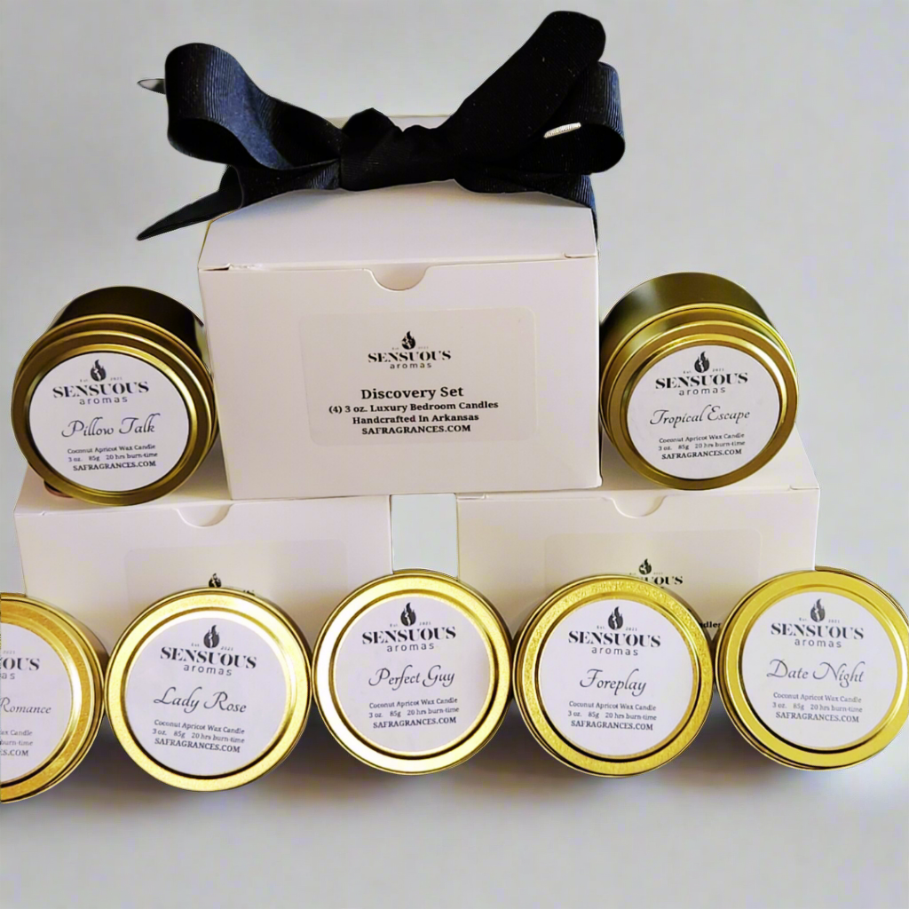 Discovery Candles handcrafted with natural, eco-friendly ingredients free of toxins.