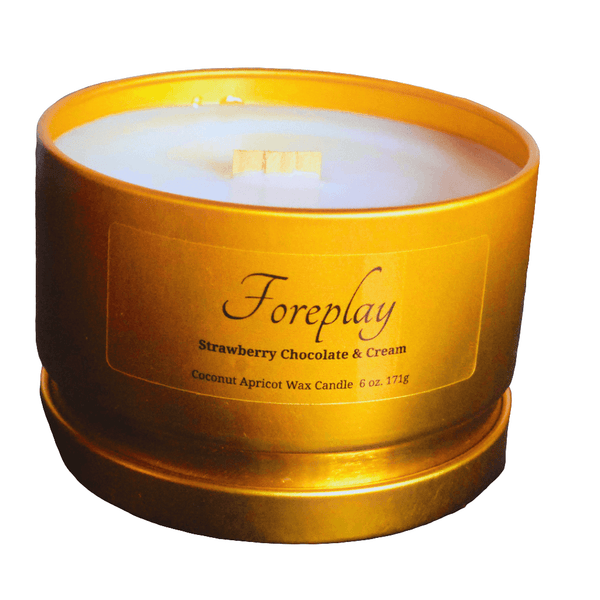 SEXY STRAWBERRY CANDLE| STRAWBERRY, CREAM & CHOCOLATE – Sensuous