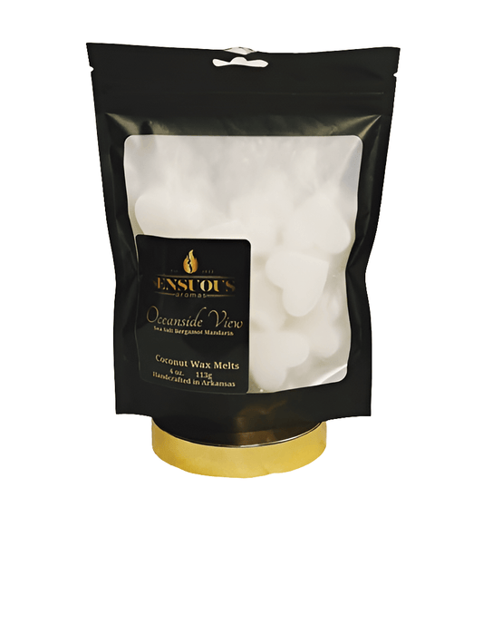 Strawberry, whipped cream & chocolate wax melts – romantic coconut wax melts for couples, perfect for sensual nights in without a flame