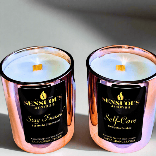 Luxury eco-friendly spa-like scented candles handcrafted with natural, plant-based, organic, and biodegradable materials free of toxins, phthalates, parabens, gluten  . The perfect gift idea for Self-Care Enthusiast, Mother's Day, Teachers Appreciation, Nurses Week