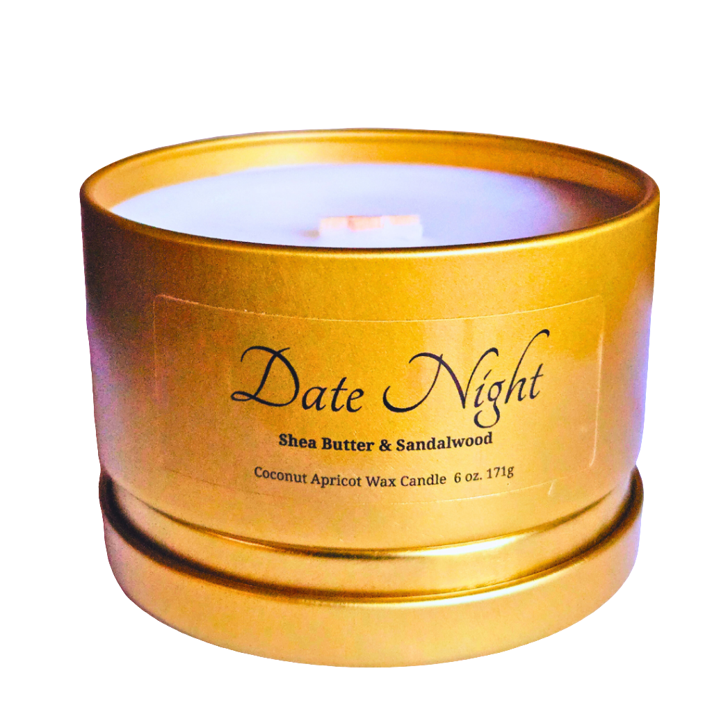 Handcrafted luxury coconut apricot wax candle made with toxic-free plant-based, and eco-friendly ingredients. Long-lasting sophisticated aroma designed to create romantic memorable moments with fragrances that bond hearts.